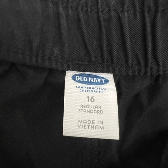 Old Navy Soft Black Stretchy Pants - Picture 4 of 5